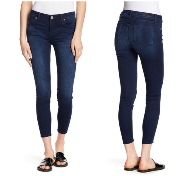 Kut from the Kloth Dakota ankle skinny jeans 14 - Picture 1 of 14